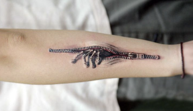 3D tetování