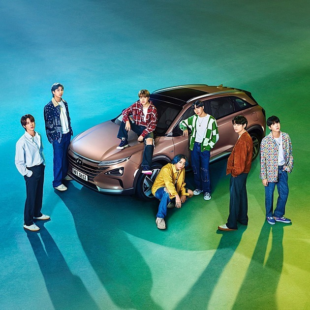 BTS je ambasadorem řady IONIQ a společně se značkou Hyundai se podílí na...