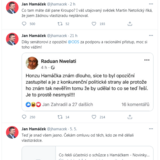 Jan Hámáček je teď na Twitteru hodně aktivní.