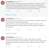 Jan Hamáček je na Twitteru více než aktivní.