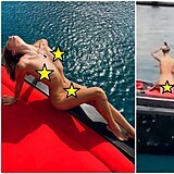 Ukrajinsk modelky provokovaly nah na jacht v Turecku.