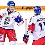 Filip Zadina a Filip Hronek