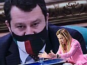 Pokoí Giorgia Meloniová Mattea Salviniho?