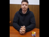 Bloruská policie zveejnila video s Protaseviem ve vazební vznici