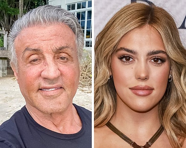 Sylvester Stallone and Sistine Stallone