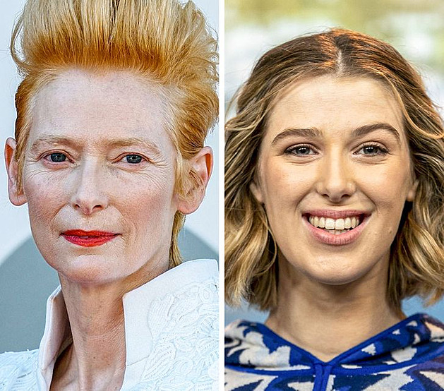 Tilda Swinton and Honor Swinton Byrne