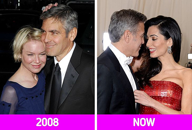 George Clooney and Renée Zellweger