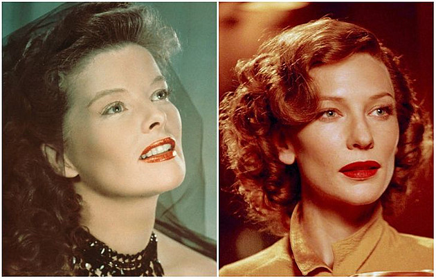 Katharine Hepburn a Cate Blanchett