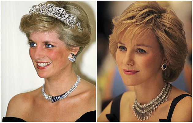 Princess Diana a Naomi Watts