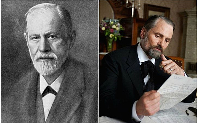 Sigmund Freud a Viggo Mortensen