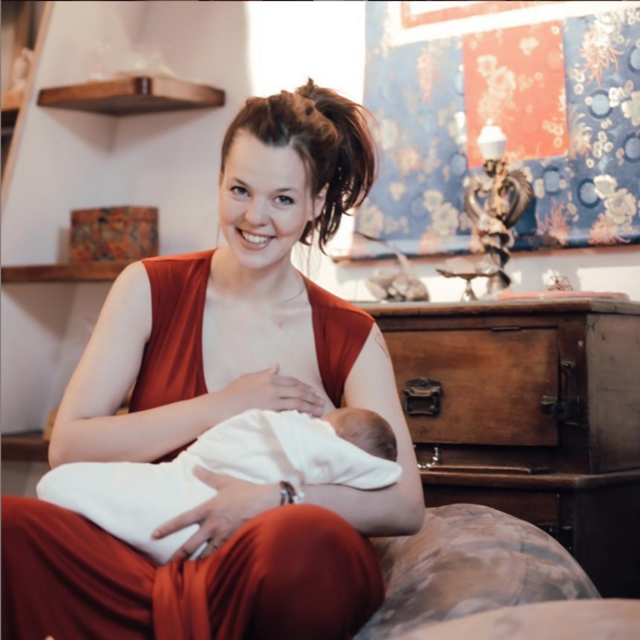 Lilia Khousnoutdinová si porod syna užila.