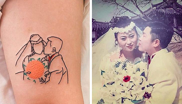 Svatební tetování