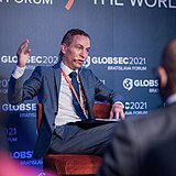 Ivan Bartoš řečnil vna bezpečnostní konferenci Globsec.