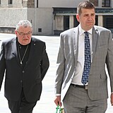 Oslava 80. narozenin Václava Klause na Hradě: Kardinál Dominik Duka.