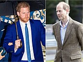 Princ Edward prolomil mlení o afée kolem Harryho a Meghan.