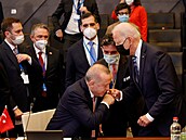 Recep Erdogan a Joe Biden