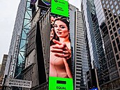 Ewa Farna opanovala Times Square v New Yorku.