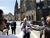 Václav Klaus krátce ped oslavou 80. narozenin na Praském hrad