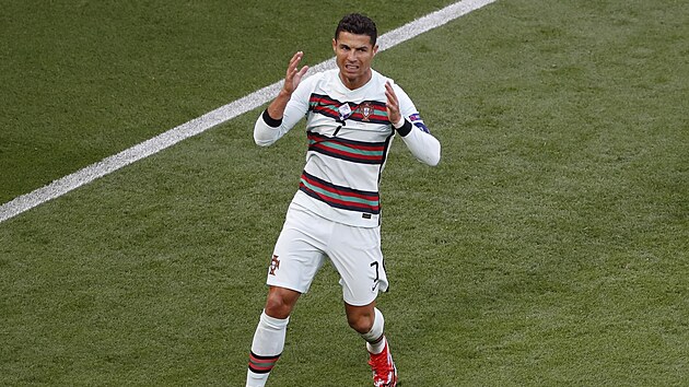 Cristiano Ronaldo v úvodním duelu proti Maďarsku