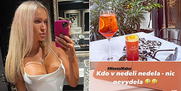 Nela Slováková sice sobotu strávila ve Vídni s drinkem a kamarádkou, v neděli...