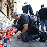 Teplice, 26.06. 2021, pieta a demonstrace za Roma, který zemřel při převozu do...