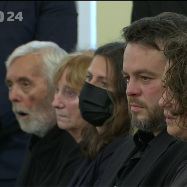 Bhem projevu Ondeje Vetchho se rodina nesmla.