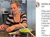 Monika Absolonová pipravuje ínu podle rodinného receptu, na který nedá...