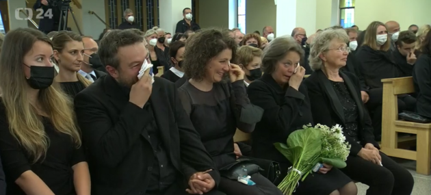 Dagmar Havlová svými vzpomínkami pobavil rodinu Libuky afránkové.