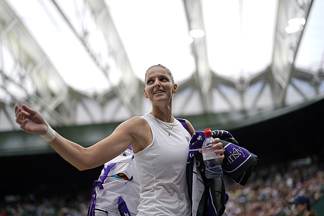 Karolína Plíková si v sobotu zahraje finále Wimbledonu.