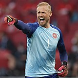 Kasper Schmeichel je synem legendrnho Petera Schmeichela.