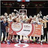 Čeští basketbalisté slavili velký úspěch v podobě kvalifikace na olympiádu.