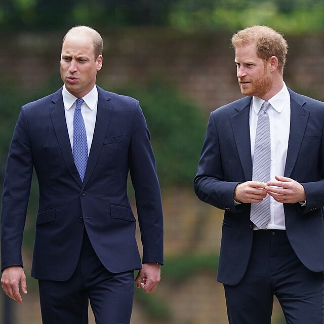 Princové William s Harrym nešetřili úsměvy.
