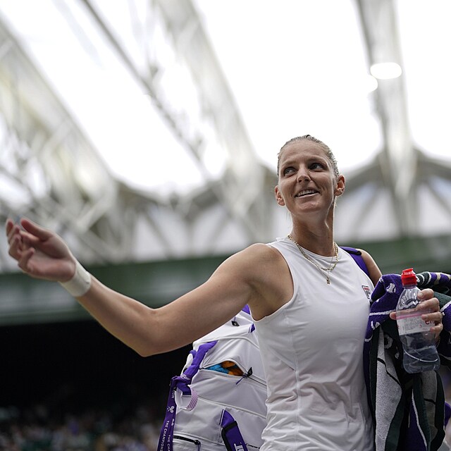 Karolna Plkov je v semifinle Wimbledonu!