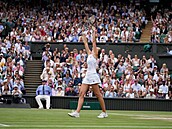 Karolína Plíková je ve finále Wimbledonu.