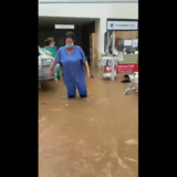 Zplavy postihly i nmeck nemocnice.