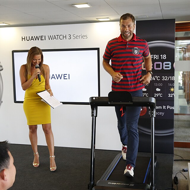 Martin onka se pi pedstaven novch hodinek Huawei pkn zapotil.