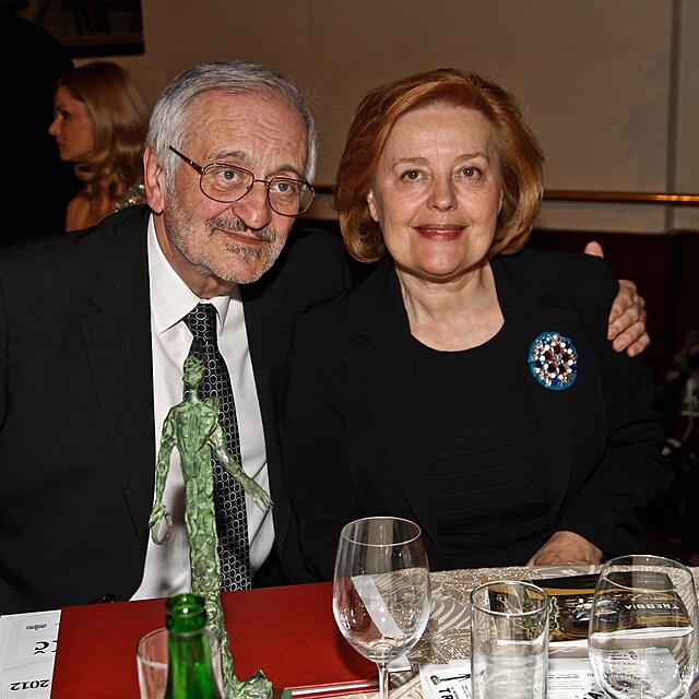 Milan Lasica s Magda Varyov se brali ped 41 lety.