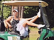 Klára Spilková je opravdu pvabná golfistka.