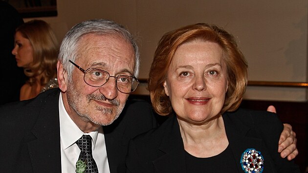 Milan Lasica a Magda Vryov se brali ped 41 lety.
