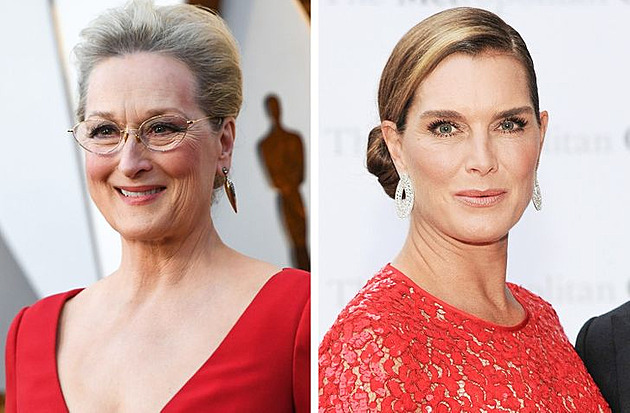 Meryl Streep a Brooke Shields