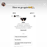 Markéta Vondroušová nedávno na Instagramu sdílela zprávy od svých hejtrů.