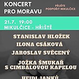 Ilona Csáková zve na koncert do Mikulčic, ze kterého ji prý vyškrtnou.