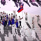 Zahjen letnch olympijskch her v Tokiu: Na plochu pichz vprava Slovenska.