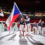 Zahájení letních olympijských her v Tokiu: Na plochu přichází výprava Česka v...