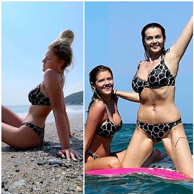 Iva Kubelkov dovd se svou dcerou na dovolen a je to sexy jzda!