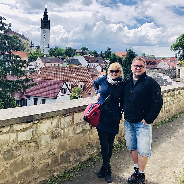 Vclav Kopta a Simona Vrbick na vlet