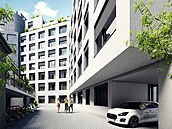 Nový bytový v centru Smíchova nabídne hlavn malé byty.