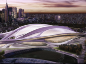 Olympijský stadion podle návrhu Zady Hadid