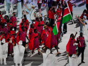 Zahájení letních olympijských her v Tokiu: Pila chvíle výpravy Keni, která...