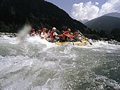 V Tyrolsku se na ece Isel utopil eský turista, který sjídl eku na raftu....